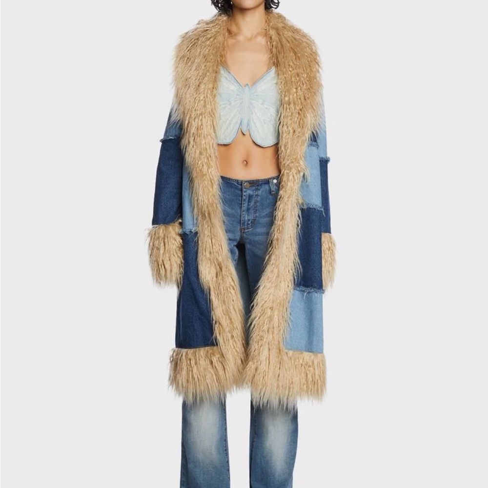 VAGABOND FAUX FUR JACKET by milk it